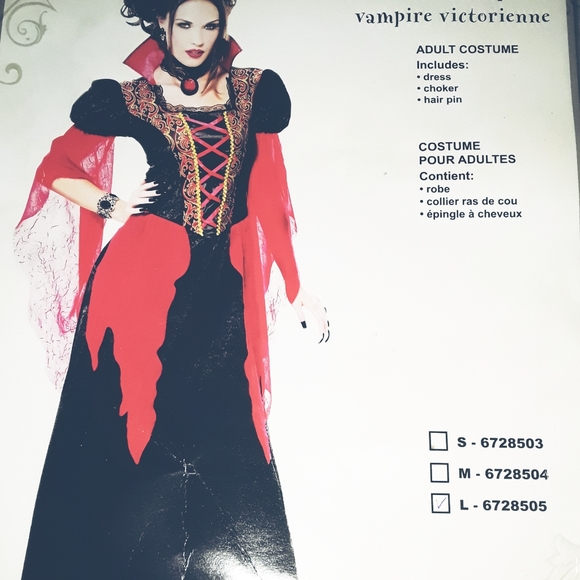 Victorian Vampire Costume - Picture 1 of 4